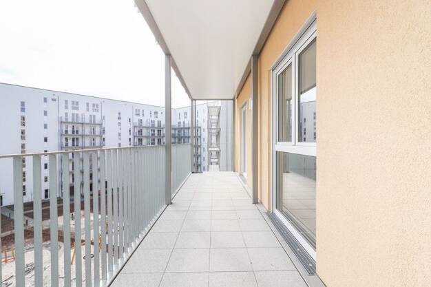 Wohnung zur Miete - Erstbezug 1.960 € 4 Zimmer 108,3 m² 3. Geschoss frei ab 16.07.2025 Meta-Gadesmann-Straße 19 Gallus Frankfurt-Gallus 60326