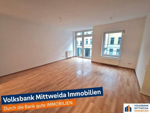 Wohnung zur Miete 419 € 2 Zimmer 50,6 m² 2. Geschoss frei ab 01.01.2026 Kanzlerstraße 31-37 Kaßberg Chemnitz 09112