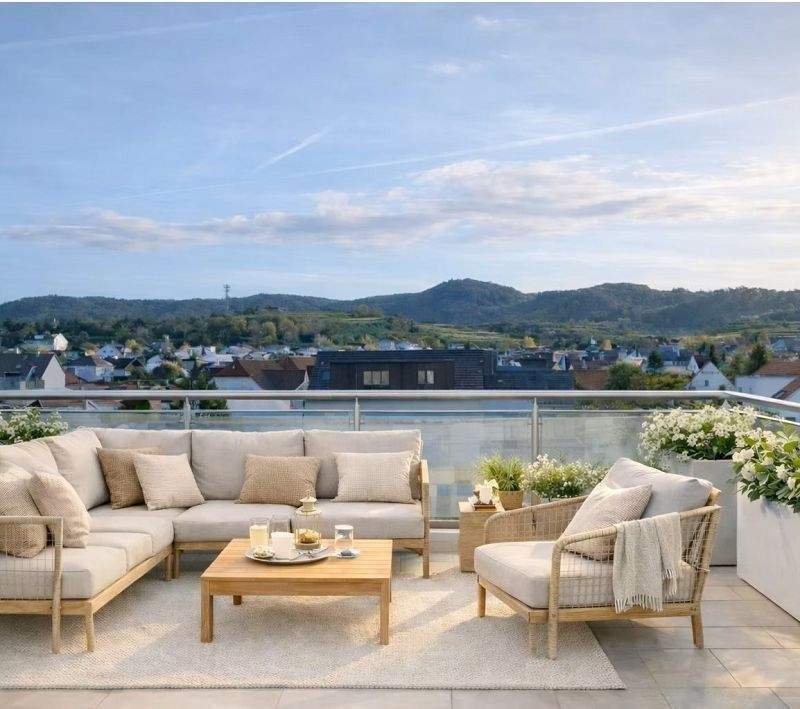 Immobilie in Endingen - Wohnen am Kaiserstuhl - Attraktive 2-Zimmer EG-Wohnung mit Terrasse in Endingen (Wohnung 201) - Bild 4