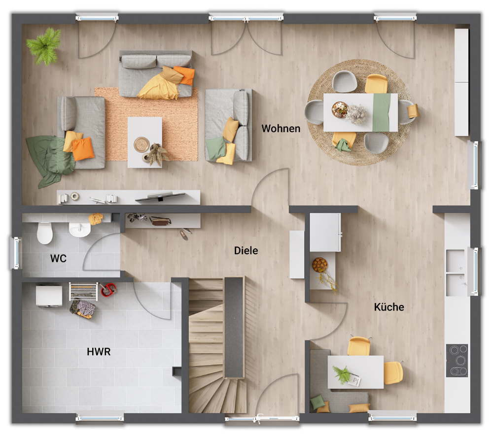 Einfamilienhaus zum Kauf 260.750 € 4 Zimmer 166 m²<br/>Wohnfläche 789 m²<br/>Grundstück Mühlhausen Homberg 34576