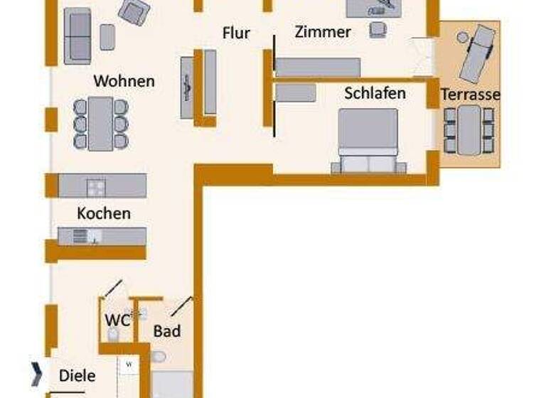 Wohnung zur Miete - Erstbezug 1.770 € 3 Zimmer 100,7 m² Maria-Merian-Bogen 1 Wolfgang Hanau 63457