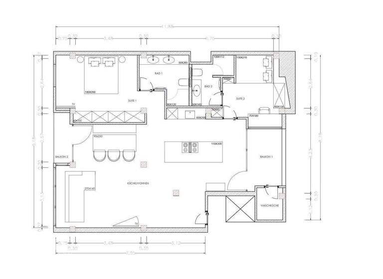 Wohnung zum Kauf provisionsfrei 980.000 € 2 Zimmer 108 m² 3. Geschoss Palma 07005