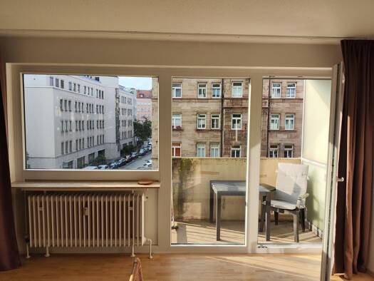 Wohnung zur Miete 560 € 1 Zimmer 35 m² Roritzerstr 37 St Johannis Nürnberg 90419