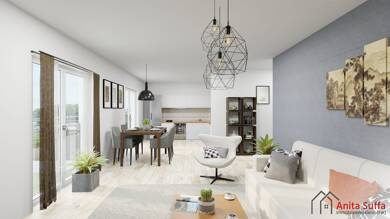 Wohnung zum Kauf - Neubau als Kapitalanlage geeignet 236.600 € 2 Zimmer 62,1 m² Dombühl Dombühl 91601