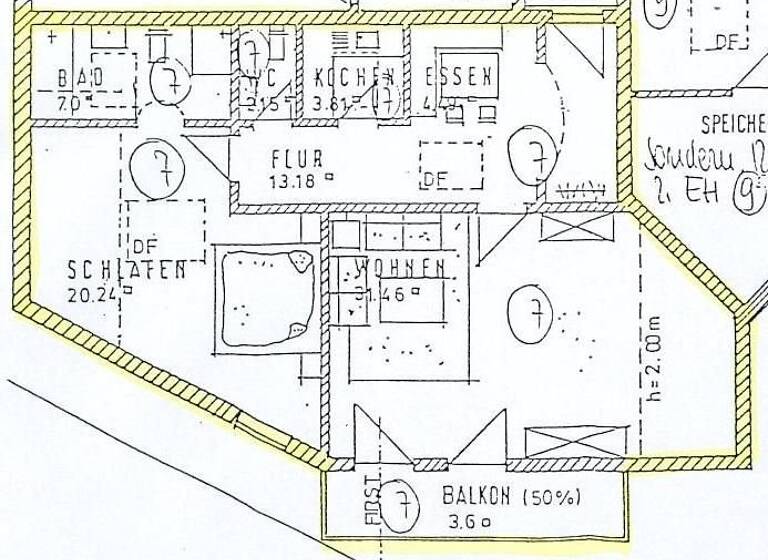 Wohnung zum Kauf 375.000 € 2 Zimmer 86 m²<br/>Wohnfläche Dachgeschoss, 2.<br/>Geschoss ab sofort<br/>Verfügbarkeit Chiemseestraße Bernau Bernau am Chiemsee 83233