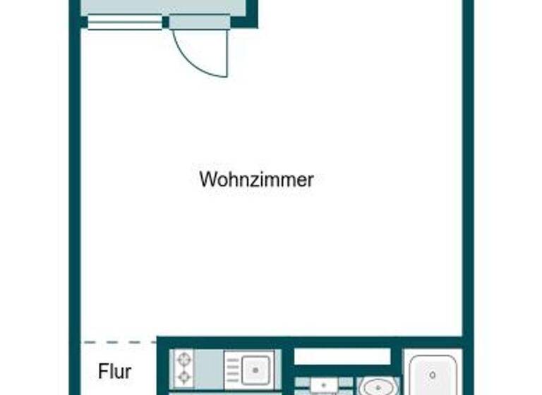 Studio zum Kauf 75.000 € 1 Zimmer 34,4 m² 11. Geschoss Hainholz Hannover 30165