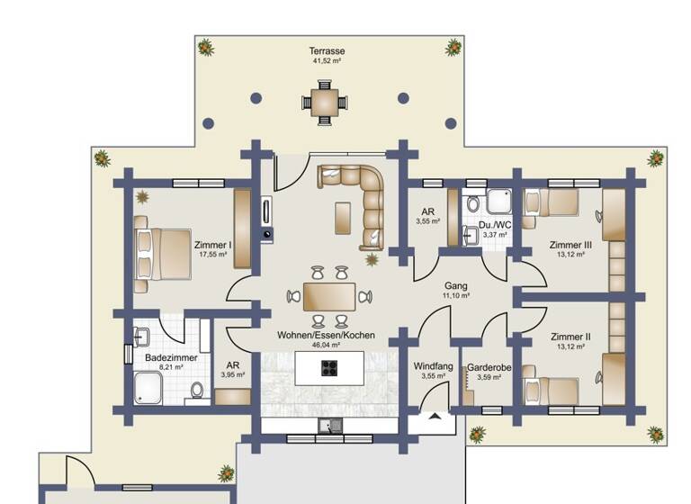 Einfamilienhaus zum Kauf - Erstbezug 398.900 € 4 Zimmer 162,4 m² 950 m² Grundstück Köttmannsdorf 9071