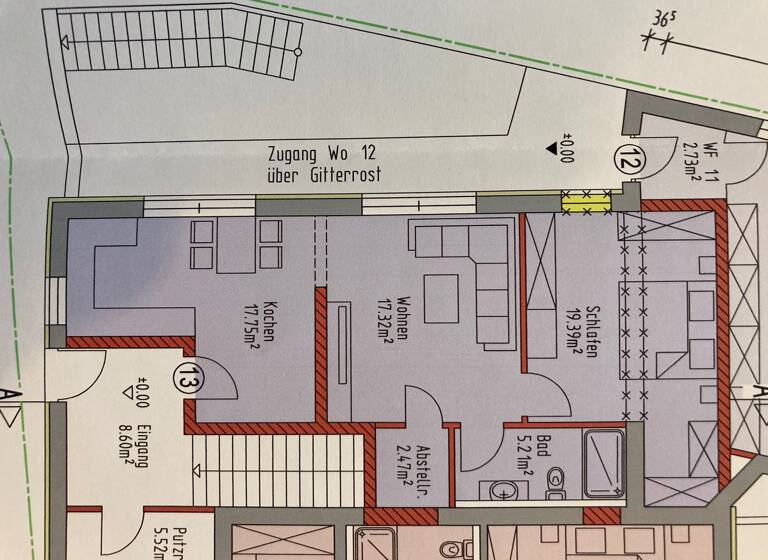 Wohnung zum Kauf provisionsfrei 155.350 € 2 Zimmer 62,1 m²<br/>Wohnfläche EG<br/>Geschoss ab sofort<br/>Verfügbarkeit Berghäuser Grafenwiesen 93479