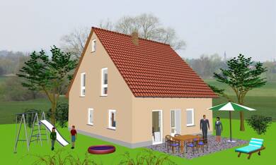 Einfamilienhaus zum Kauf provisionsfrei 306.500 € 4 Zimmer 106 m² 700 m² Grundstück Röckingen Röckingen 91740