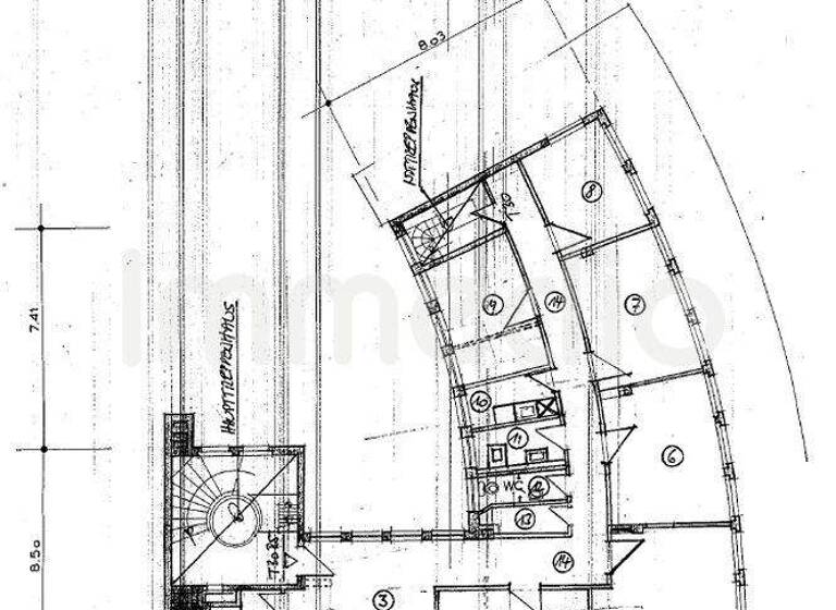 Bürofläche zur Miete provisionsfrei 21,50 € 202 m² Bürofläche Innenstadt Frankfurt am Main 60311
