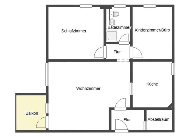 Wohnung zum Kauf 179.000 € 3 Zimmer 63 m² 2. Geschoss Doberschau Doberschau-Gaußig 02692