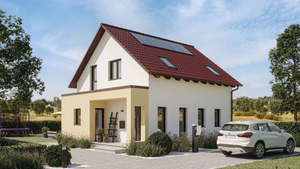 Einfamilienhaus zur Miete - Erstbezug 1.561 € 4 Zimmer 104 m² 479 m² Grundstück Großenlüder 36137