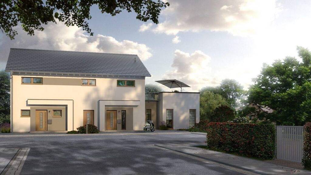 Doppelhaushälfte zum Kauf 697.000 € 4 Zimmer 130 m² 437,5 m² Grundstück Hoheneck Ludwigsburg 71642