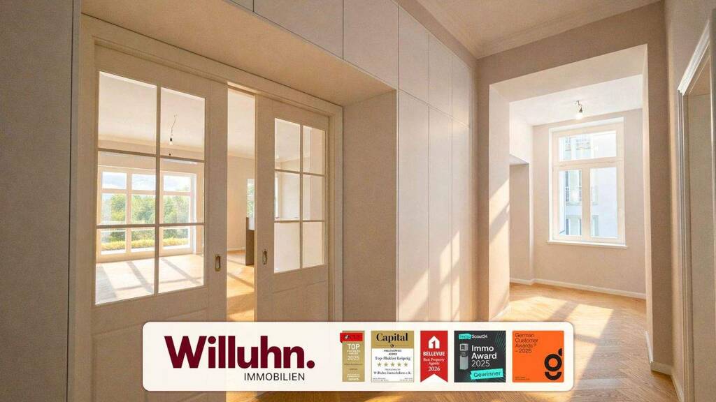 Wohnung zur Miete 3.200 € 4 Zimmer 160 m² EG Schönefeld-Abtnaundorf Leipzig 04347