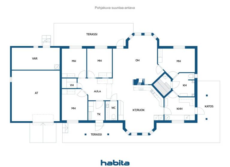 Einfamilienhaus zum Kauf 149.500 € 5 Zimmer 140 m² 1.085 m² Grundstück Pihlajatie 18 Kemi 94830