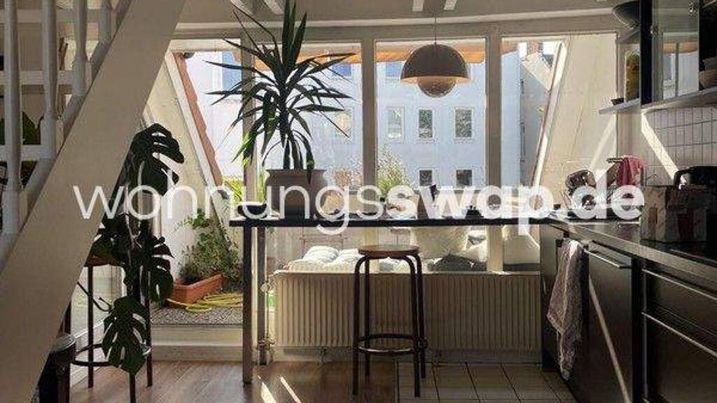 Studio zur Miete Tauschwohnung 870 € 2 Zimmer 68 m² 3. Geschoss Eimsbüttel Hamburg 20144