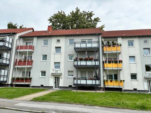 Wohnung zur Miete 585 € 2,5 Zimmer 57,9 m² 1. Geschoss frei ab 09.10.2026 Bauernkamp 32 Eving Dortmund 44339