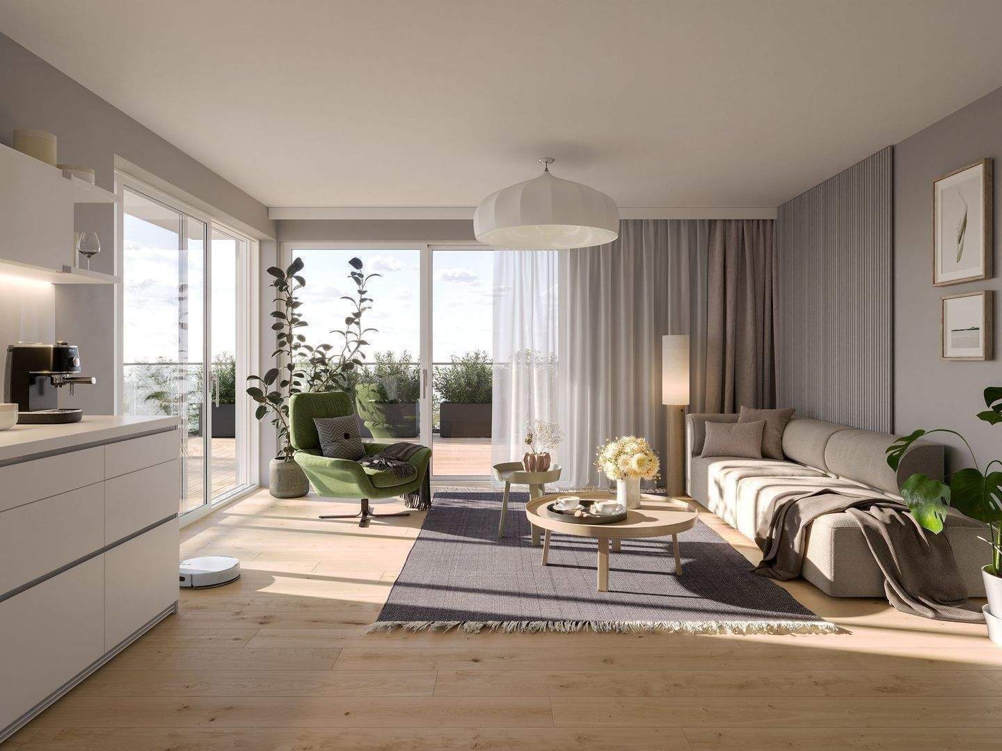 Immobilie in Fritzlar - Neubauwohnung in Fritzlar im zweiten Obergeschoss mit Balkon - Bild 3