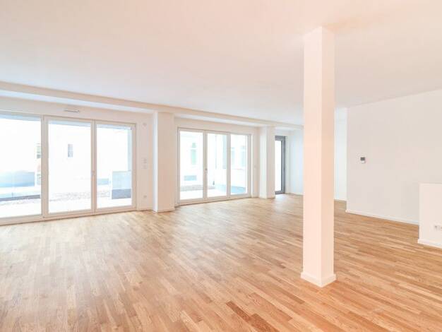 Wohnung zur Miete - Erstbezug 2.029 € 3 Zimmer 128,3 m² 1. Geschoss frei ab 01.09.2025 Burgergäßchen 4 Innenstadt Augsburg 86150