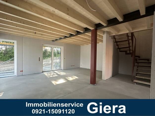 Doppelhaushälfte zur Miete - Neubau 1.600 € 4 Zimmer 102,9 m² 332 m² Grundstück Aichig Bayreuth 95448