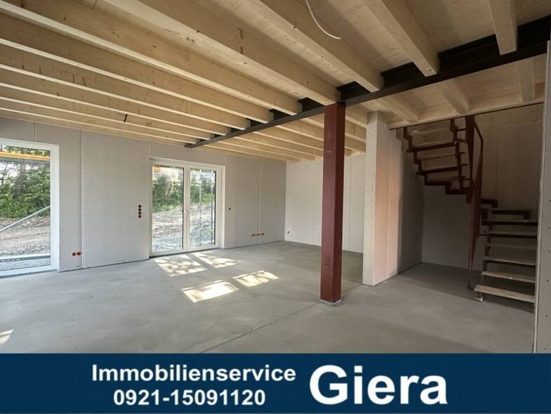 Doppelhaushälfte zur Miete - Neubau 1.600 € 4 Zimmer 102,9 m² 332 m² Grundstück Aichig Bayreuth 95448