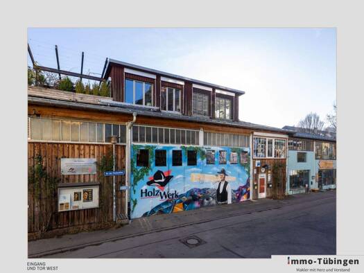 Werkstatt zur Miete provisionsfrei 4.500 € 566 m² Lagerfläche teilbar ab 100 m² Bei den Pferdeställen Südstadt Tübingen 72072