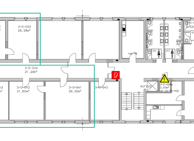 Bürokomplex zur Miete provisionsfrei 12,20 € 5 Zimmer 167,7 m² Bürofläche teilbar ab 18 m² Fritz-Reichle-Ring 6b Radolfzell Radolfzell am Bodensee 78315