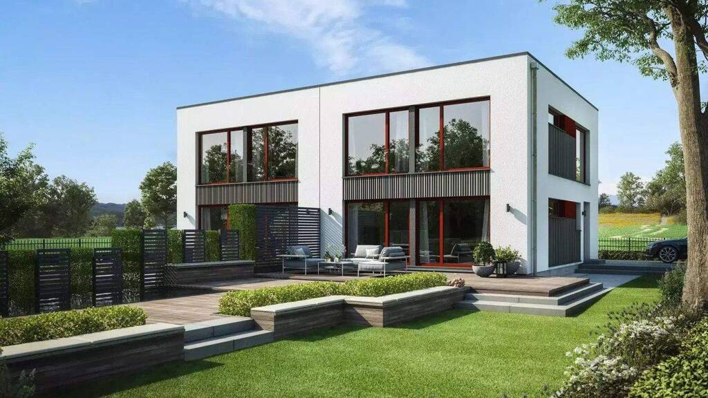 Doppelhaushälfte zum Kauf 611.700 € 4 Zimmer 121,9 m² 280 m² Grundstück Bretzenheim Mainz - Bretzenheim 55128