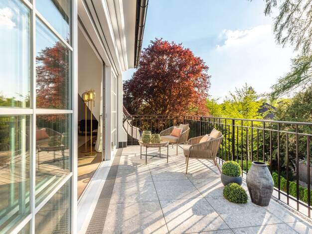 Penthouse zum Kauf 4.400.000 € 4 Zimmer 195 m² 2. Geschoss Bogenhausen München 81925