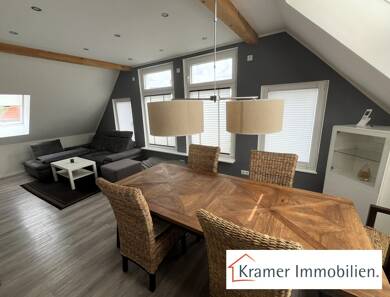 Wohnung zur Miete 655 € 3 Zimmer 66,1 m² Dachgeschoss, 1. Geschoss frei ab 01.08.2025 Varel Varel 26316