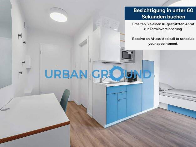 Studio zur Miete 649 € 1 Zimmer 17,7 m² 2. Geschoss frei ab 16.03.2026 Rathenaustraße Oberschöneweide Berlin 12459