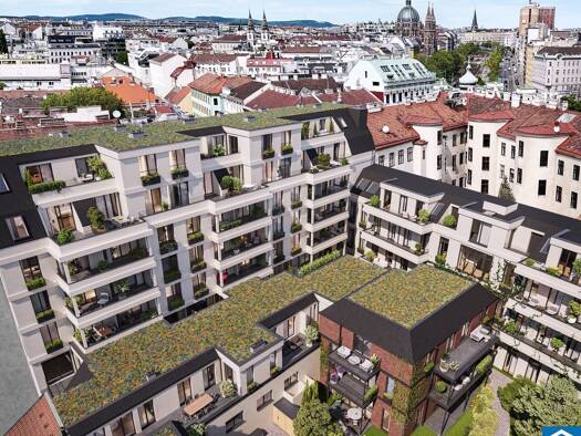 Wohnung zum Kauf - Erstbezug 279.600 € 1 Zimmer 34,9 m² 1. Geschoss Sechshauser Straße Rudolfsheim-Fünfhaus 1150