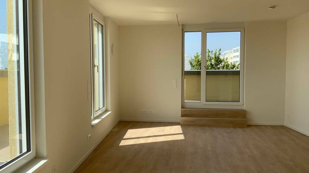 Wohnung zur Miete - Erstbezug 1.332 € 3 Zimmer 90,3 m² 6. Geschoss Landsberger Allee 313 Alt-Hohenschönhausen Berlin 13055