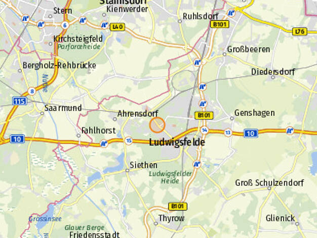 Grundstück zum Kauf 400.520 € 1.178 m² Grundstück Ludwigsfelde Ludwigsfelde 14974