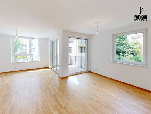 Wohnung zur Miete - Erstbezug 1.490 € 4 Zimmer 99,3 m² EG Happelstraße 47 Heilbronn 74074