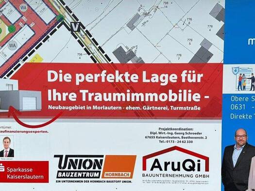 Grundstück zum Kauf provisionsfrei 390 m² Grundstück Morlautern Kaiserslautern-Morlautern 67659