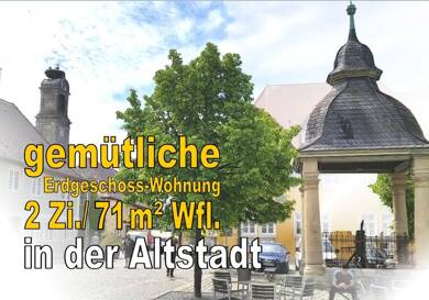 Wohnung zur Miete 700 € 2 Zimmer 71 m² EG frei ab sofort Höchstadt Höchstadt a.d.Aisch 91315