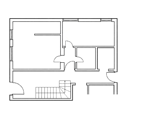 Wohnung zur Miete 332 € 2 Zimmer 51 m² EG frei ab sofort Zierker Str. 41 Neustrelitz 17235