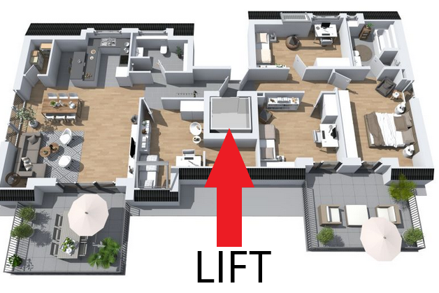 Penthouse zum Kauf provisionsfrei 999.900 € 5 Zimmer 139 m²<br/>Wohnfläche 3.<br/>Geschoss Gibb Wiesbaden 65203