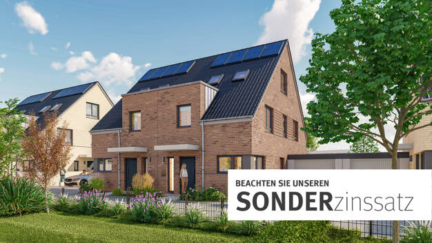 Doppelhaushälfte zum Kauf - Neubau 734.000 € 5 Zimmer 129,2 m² 205 m² Grundstück Schopenhauerstraße 30 Steinbüchel Leverkusen 51377