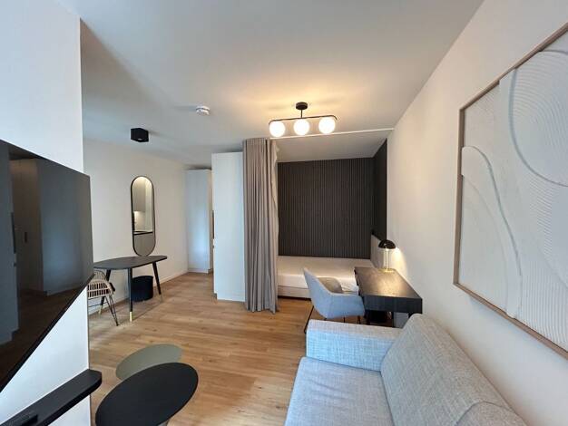 Wohnung zur Miete 1.035 € 1 Zimmer 29,9 m² 2. Geschoss frei ab sofort Biedenkopfer Straße Tegel Reinickendorf 13507