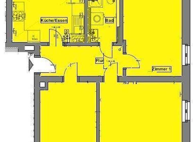 Wohnung zur Miete 750 € 3 Zimmer 72,2 m² 2. Geschoss frei ab 01.04.2026 Ostheimstr. 30 Sellerhausen-Stünz Leipzig 04328