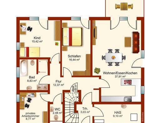 Einfamilienhaus zum Kauf provisionsfrei 3,5 Zimmer 100 m² 100 m² Grundstück frei ab sofort Schwanewede 28790