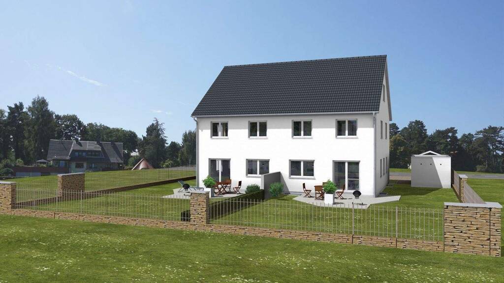 Doppelhaushälfte zum Kauf provisionsfrei 654.500 € 5 Zimmer 144 m² 472 m² Grundstück Birkenstraße Feucht 90537