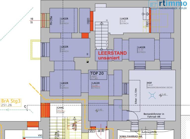 Lagerhalle zum Kauf 49.000 € 57,3 m² Lagerfläche Beingasse Wien 1150