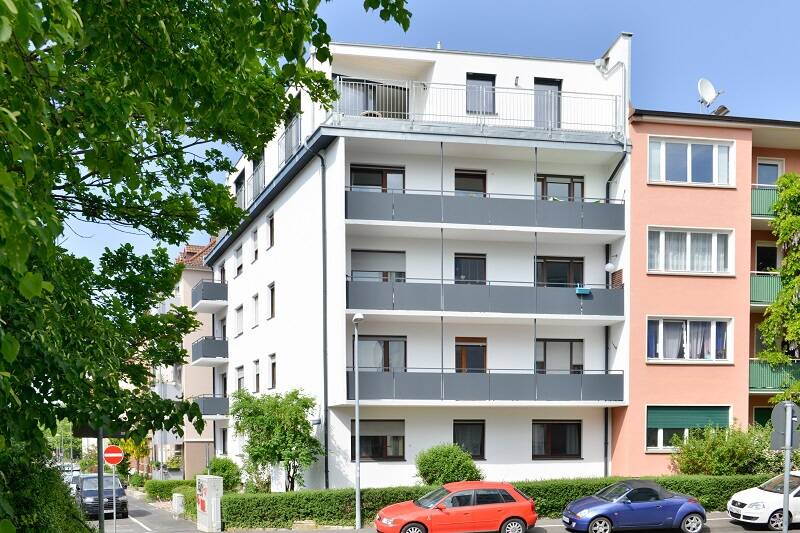 Glückstreffer in Top-Lage: Vermietete 3-Zi.-ETW in Würzburgs Goethestraße.