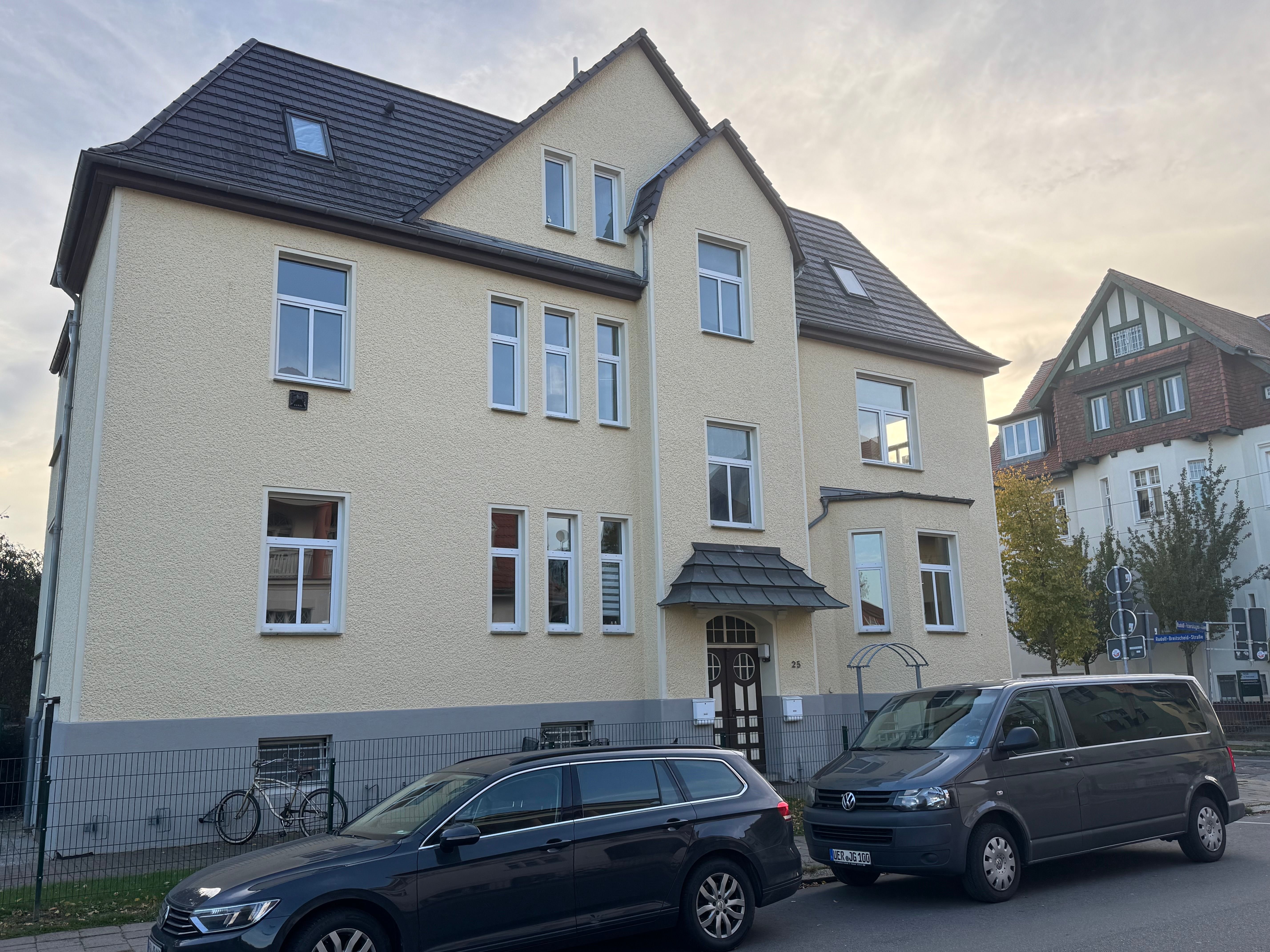 Wohnung zur Miete 1.285 € 4 Zimmer 106,5 m²<br/>Wohnfläche 1.<br/>Geschoss ab sofort<br/>Verfügbarkeit Rudolf-Breitscheid-Str. 25 Nördliche Mühlenvorstadt Greifswald 17489