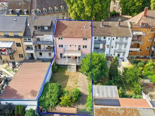 Reihenmittelhaus zum Kauf 499.000 € 10 Zimmer 295 m² 422 m² Grundstück Mundenheim Ludwigshafen am Rhein 67065