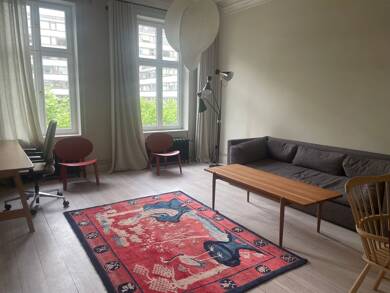 Wohnung zur Miete 3.500 € 3 Zimmer 104 m² Dachgeschoss frei ab sofort Rotherbaum Hamburg 20354