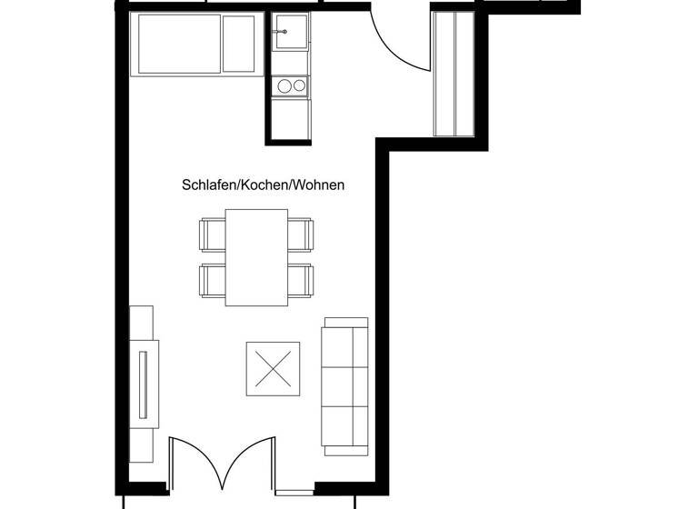 Wohnung zur Miete 1.010 € 1 Zimmer 48 m²<br/>Wohnfläche Heinrich-Hertz-Straße 2 Siemensstadt Berlin 13629
